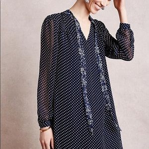 11.1 Tylho Blue Dotted Dress